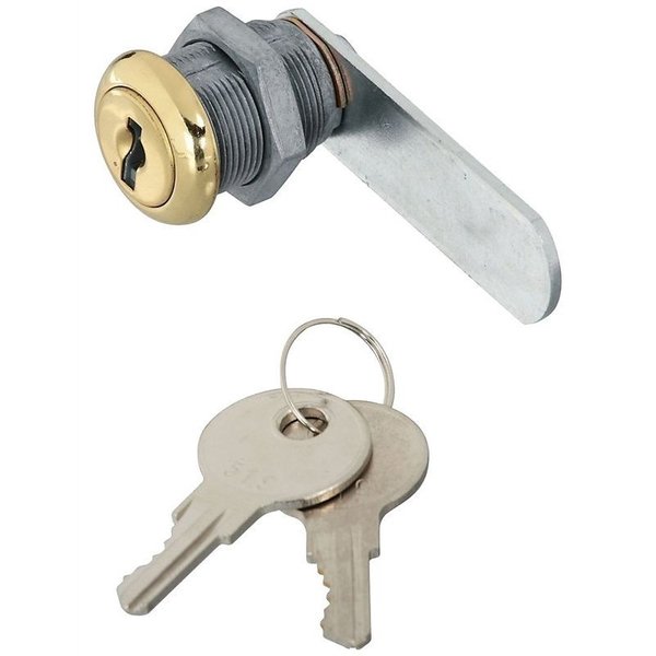 National Hardware Lock Utility Brass 1/4In N239-145